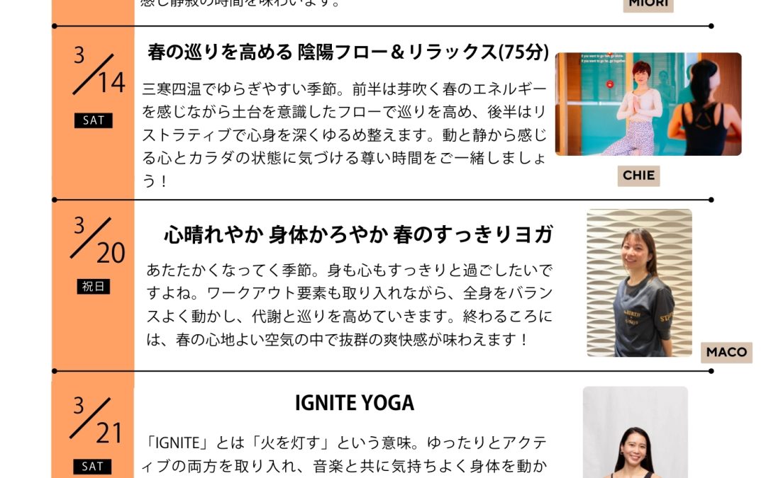 3月代行・シャッフルクラス